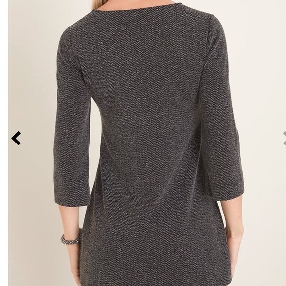 Chico’s Textured Asymmetrical Tunic - Picture 3 of 11